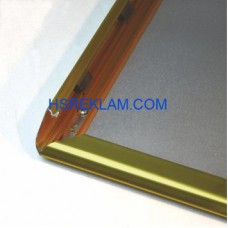 Tik Tak Çerçeve - Altın Görünümlü Alüminyum Çerçeve - A0 84X118 32MM